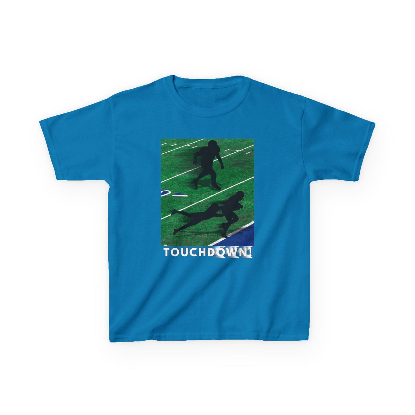 Touchdown Football Tee — Youth Graphic T-Shirt
