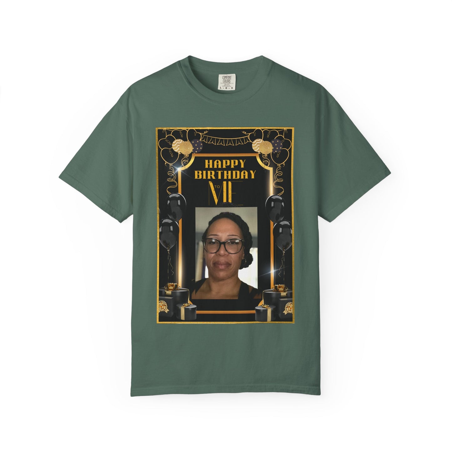 Black & Gold Bold Font Me B Day Personalize It! Tee - Unisex T-shirt