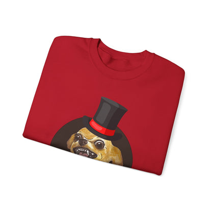 I Don't Bite w/Rips - Graphic Crewneck Sweatshirt