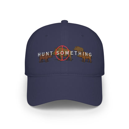 Unisex Hunt Something Boar Low-Profile Baseball Cap - Printed