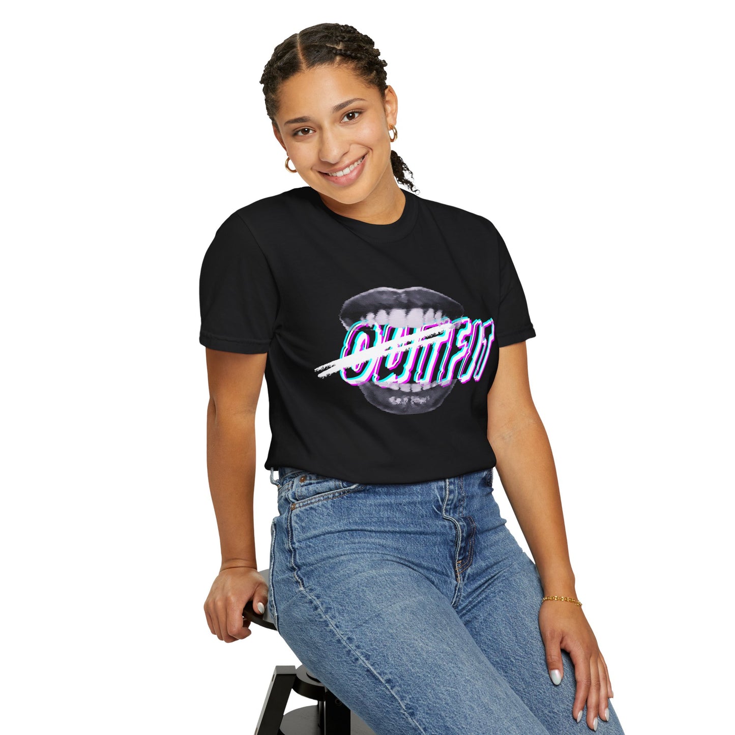 Mouth Fit Glitch Tee - Unisex T-shirt