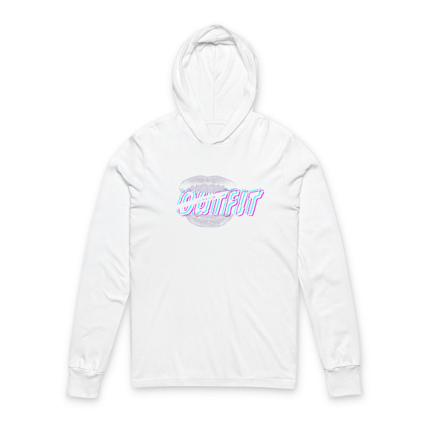 Mouth Fit - Hooded Long Sleeve T-Shirt
