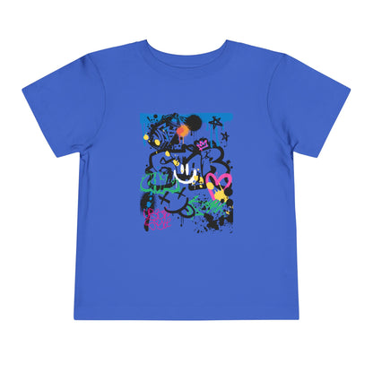 Graffiti Girls  B Ball Tee - Graphic Toddler T-Shirt