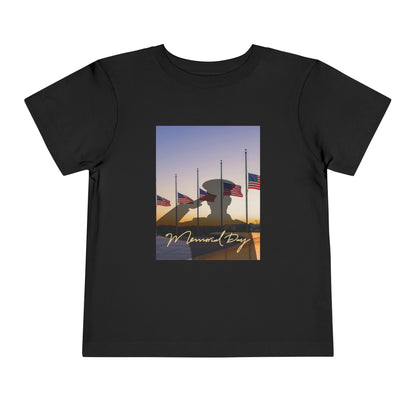 Half Mast Memorial Day Tee — Toddler Graphic T-Shirt