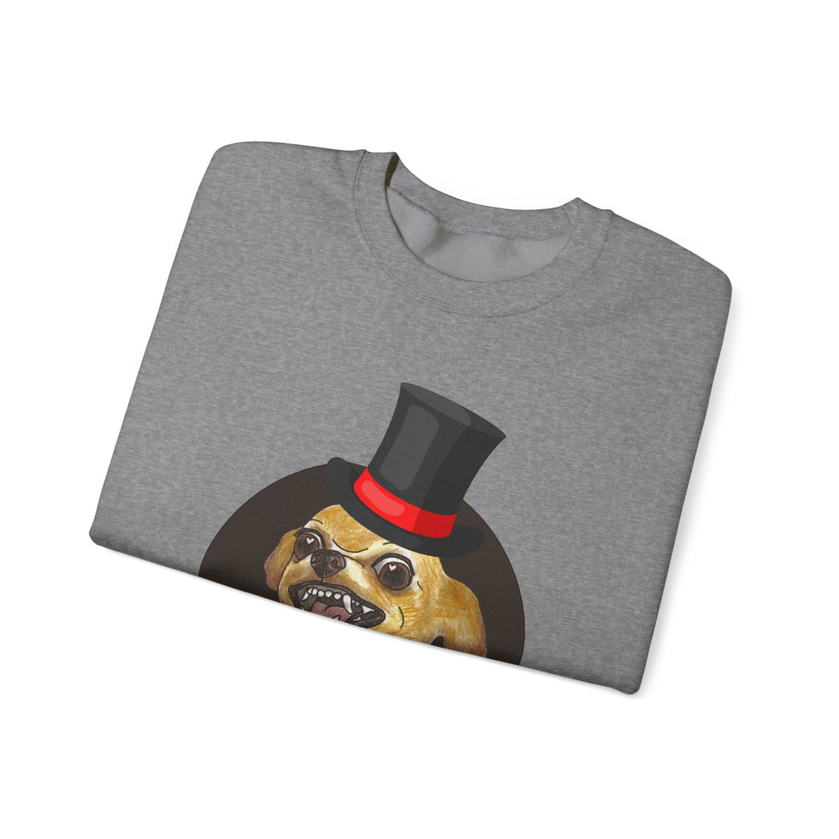 I Don't Bite w/Rips - Graphic Crewneck Sweatshirt