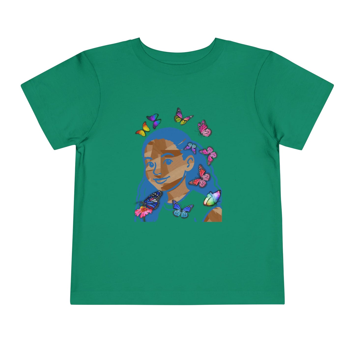 Blue Melanin Tee - Graphic Toddler T-Shirt