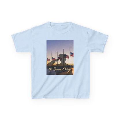 Half Mast Memorial Day Tee - G5000B Youth Graphic T-Shirt