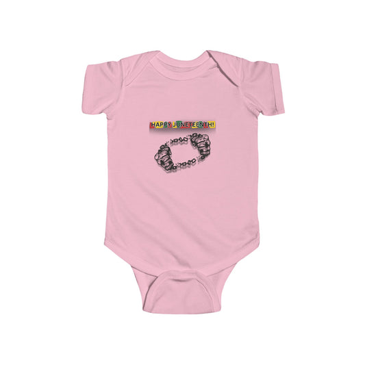 Chain Break Happy Juneteenth – Graphic Infant Onesie