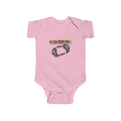 Chain Break Happy Juneteenth – Graphic Infant Onesie