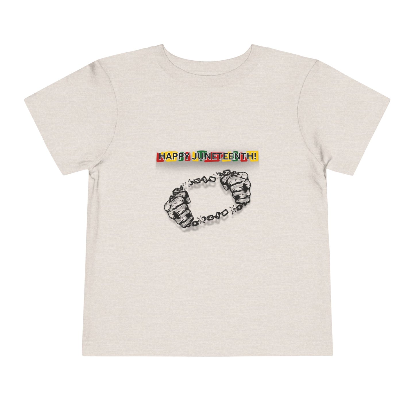 Chain Break Happy Juneteenth Tee — Toddler Graphic T-Shirt