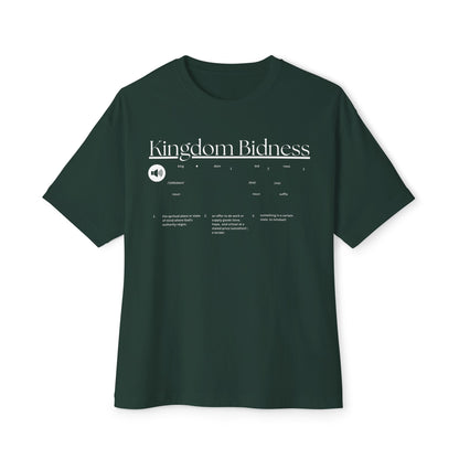 Kingdom Tee – Oversized Box Graphic T-Shirt