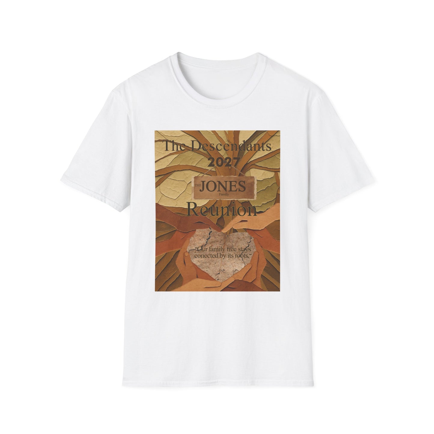 Jones Descendants FR Tee — Unisex Softstyle T-Shirt $16.47-$20.80