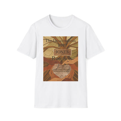 Jones Descendants FR Tee — Unisex Softstyle T-Shirt $16.47-$20.80