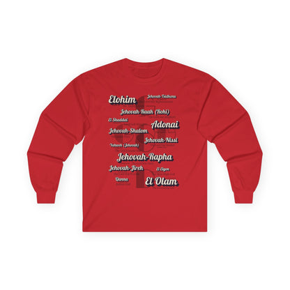 Names of God - Unisex Long Sleeve Tee
