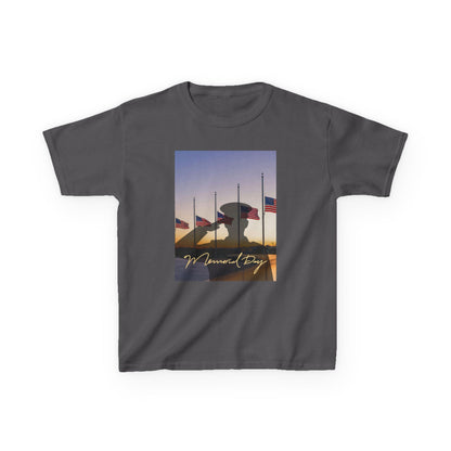 Half Mast Memorial Day Tee - G5000B Youth Graphic T-Shirt