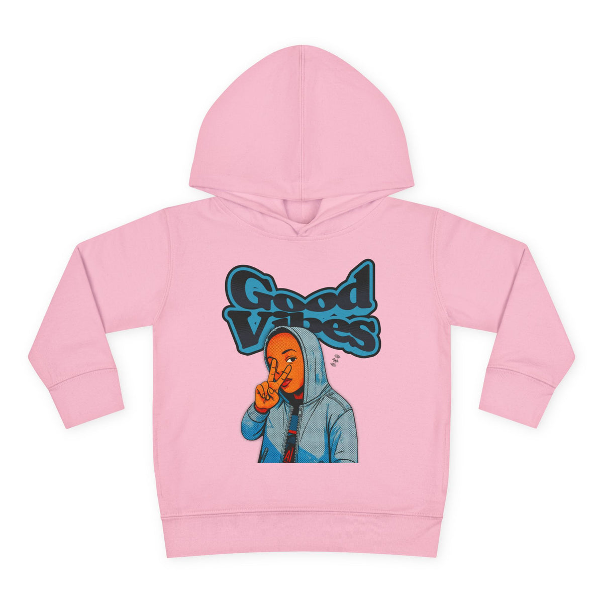 Peace Good Vibes  - Toddler Hoodie RS336