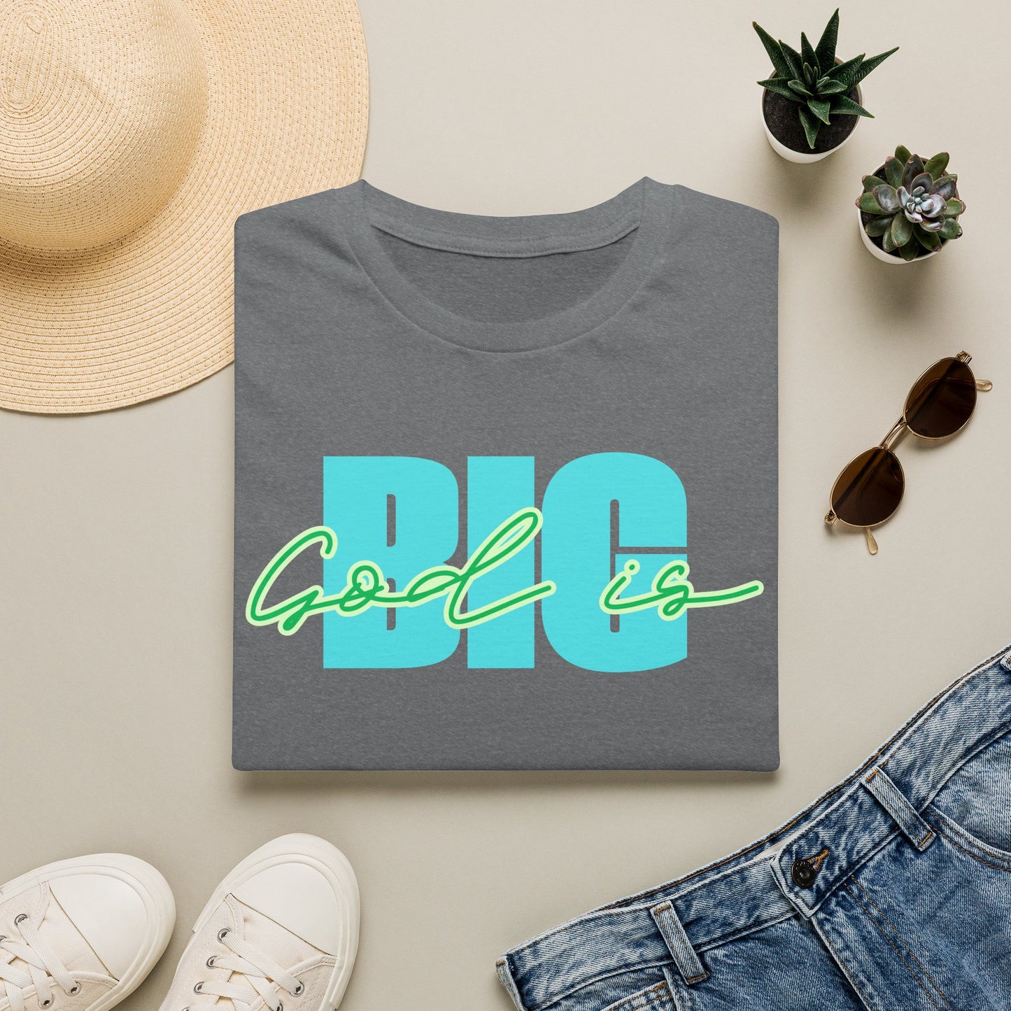 God is BIG Tee - Unisex T- Shirt