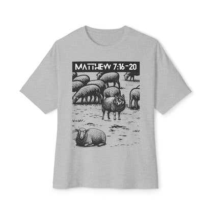 Wolf In Sheep Wool Tee – Oversized Box Graphic T-Shirt