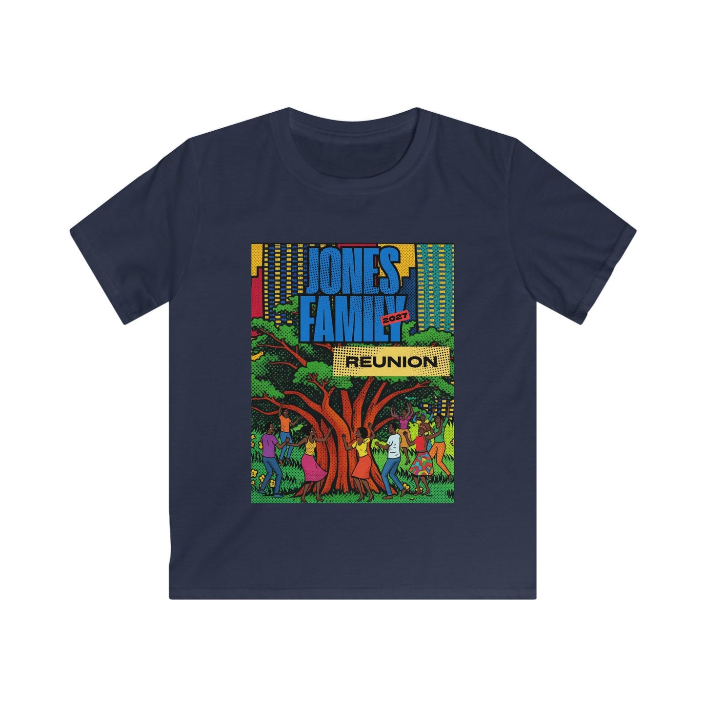 Jones Tree Dance FR Tee - Graphic Kids T-Shirt