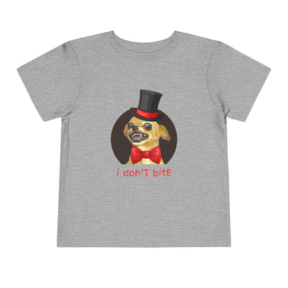 I Don't Bite Tee - Graphic Toddler T-Shirt