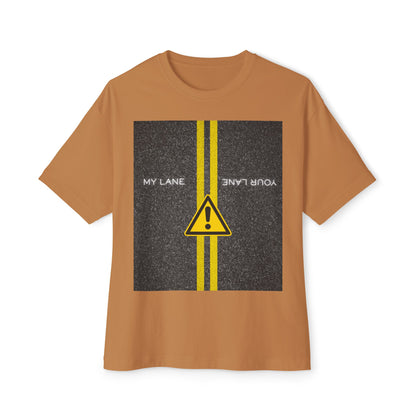 Lanes Tee – Oversized Box Graphic T-Shirt