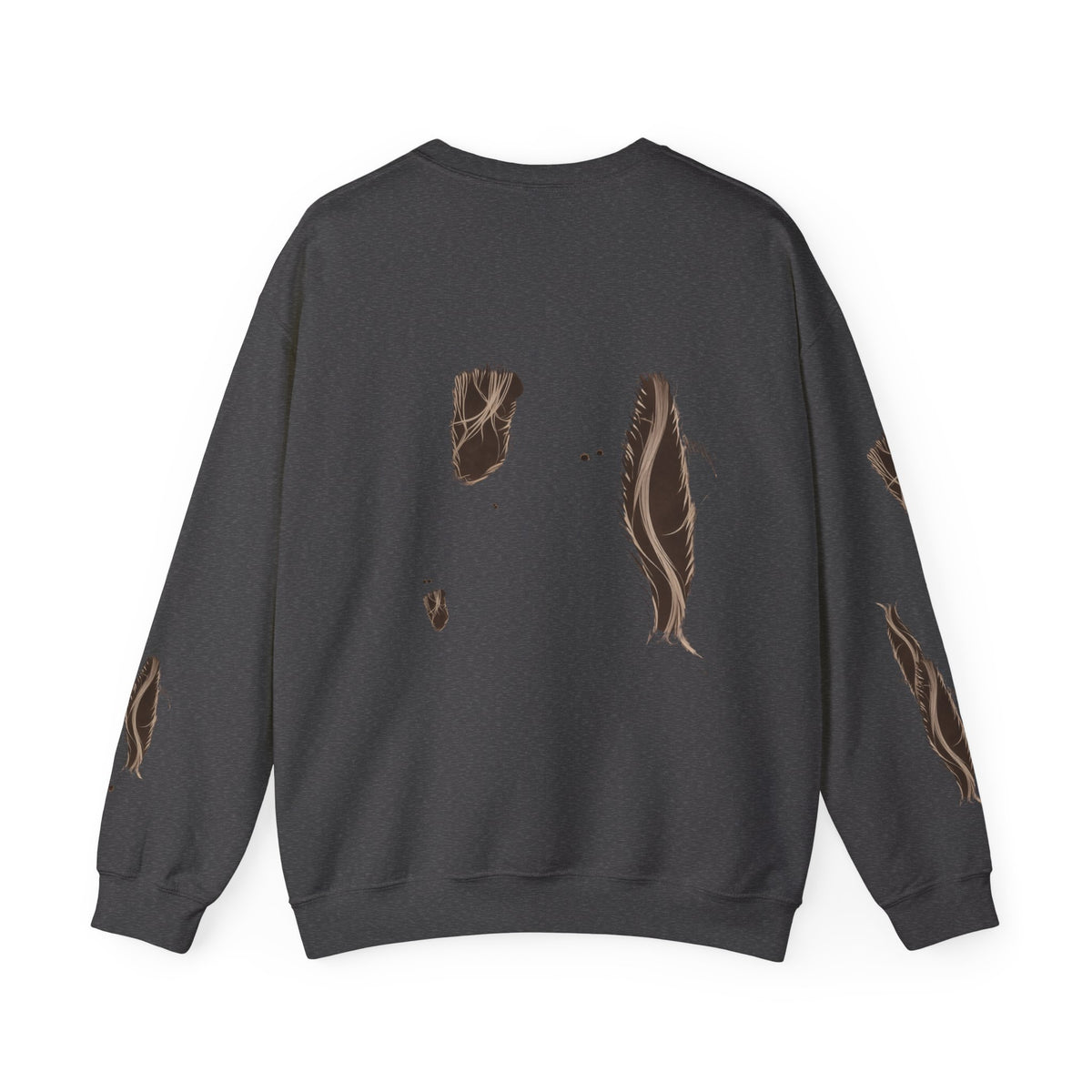 I Don't Bite w/Rips - Graphic Crewneck Sweatshirt