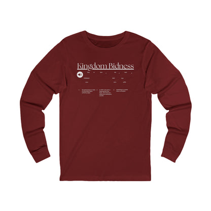 Kingdom - Women's Graphic Long Sleeve Tee BC3501