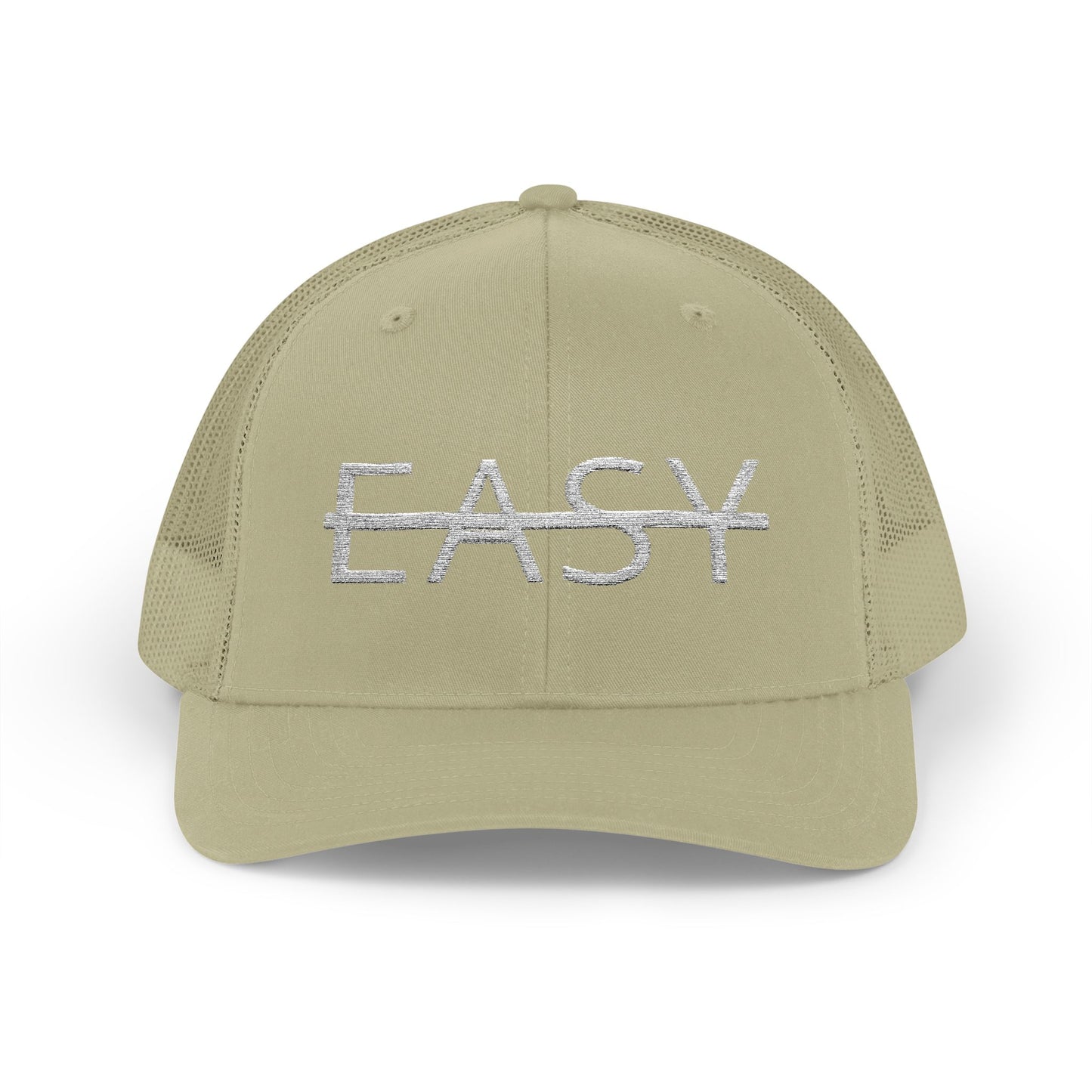 Unisex Not Easy Snapback Trucker Cap - Embroidered