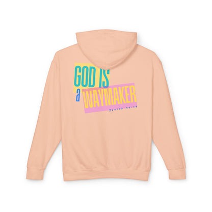 God Is A Waymaker Lightweight Hooded Sweatshirt