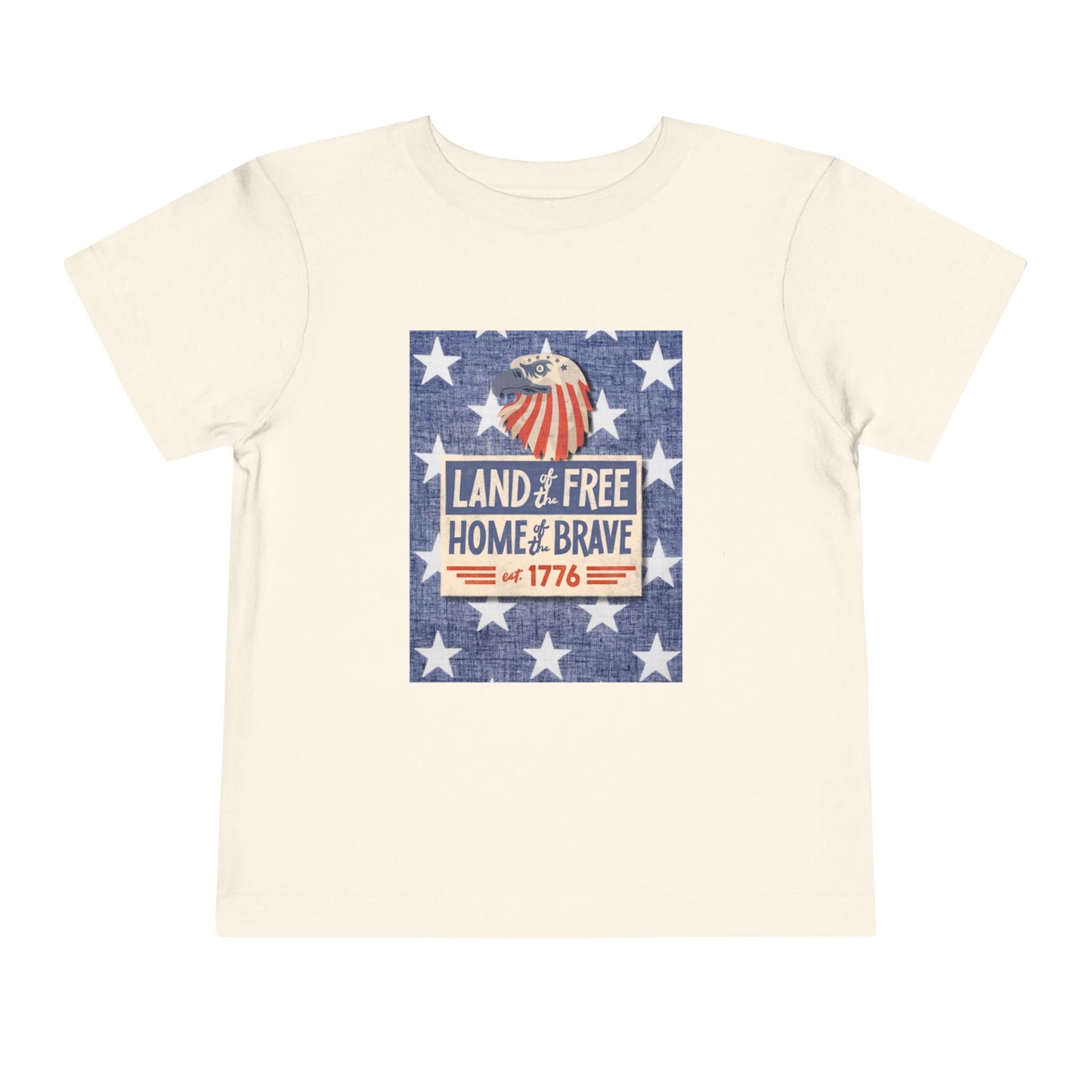 Land of the free Tee - Toddler Graphic T-Shirt