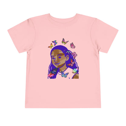 Purple Melanin - Graphic Toddler T-Shirt
