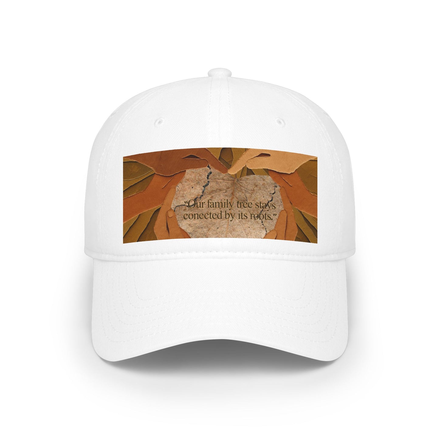 Unisex Family Leaf Low-Profile Baseball Cap - Printed