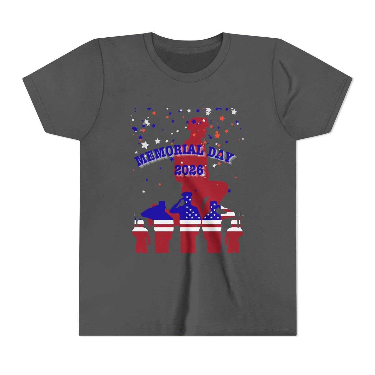 Memorial Day Soldier Tee – Youth T-Shirt