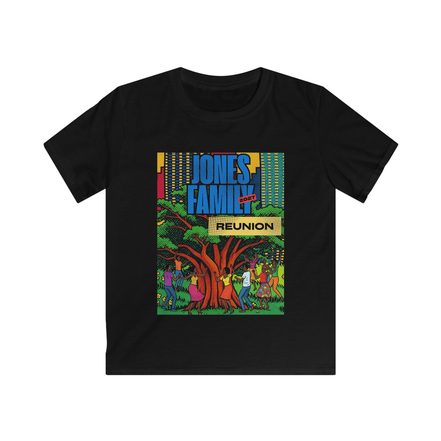 Jones Tree Dance FR Tee - Graphic Kids T-Shirt
