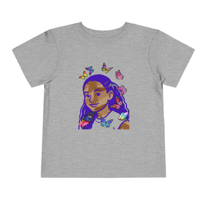 Purple Melanin - Graphic Toddler T-Shirt