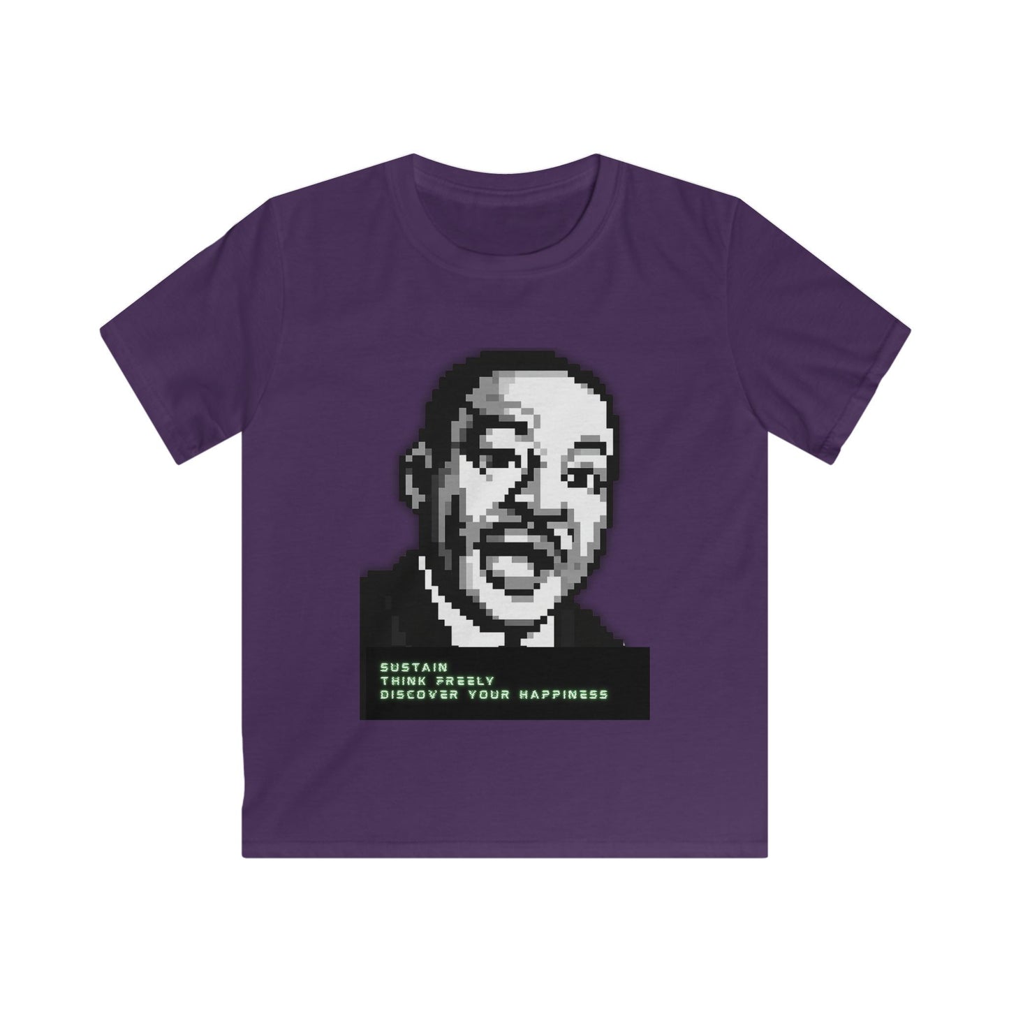 MLK Pixel Tee - Youth T- Shirt