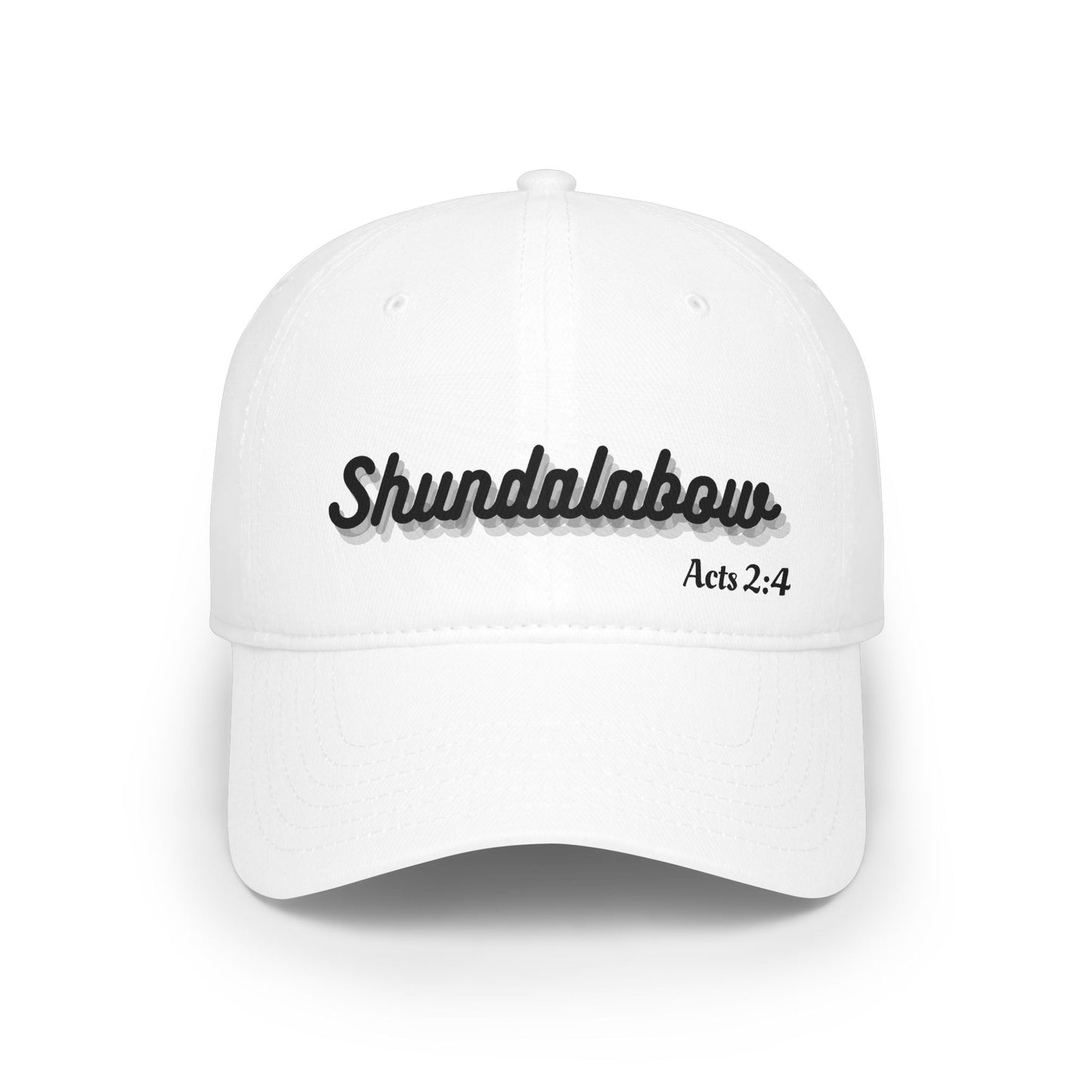 Unisex Acts 2:4 Low-Profile Baseball Cap - Printed