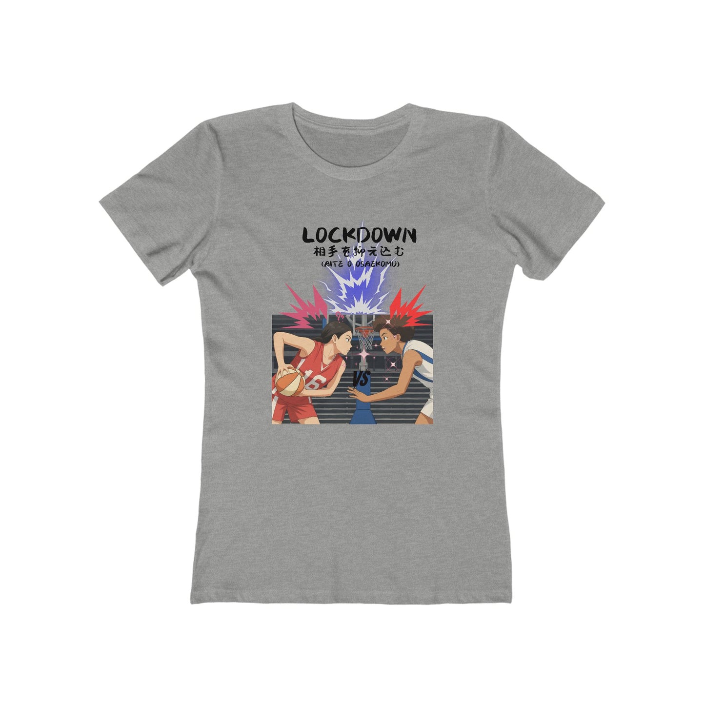 Anime Women B Ball Tee - Women’s Boyfriend Fit Celebration T-Shirt