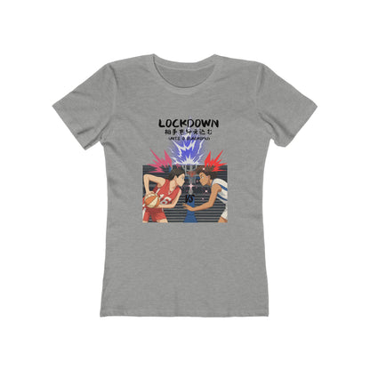 Anime Women B Ball Tee - Women’s Boyfriend Fit Celebration T-Shirt