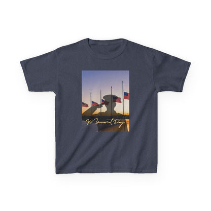 Half Mast Memorial Day Tee — Youth Graphic T-Shirt