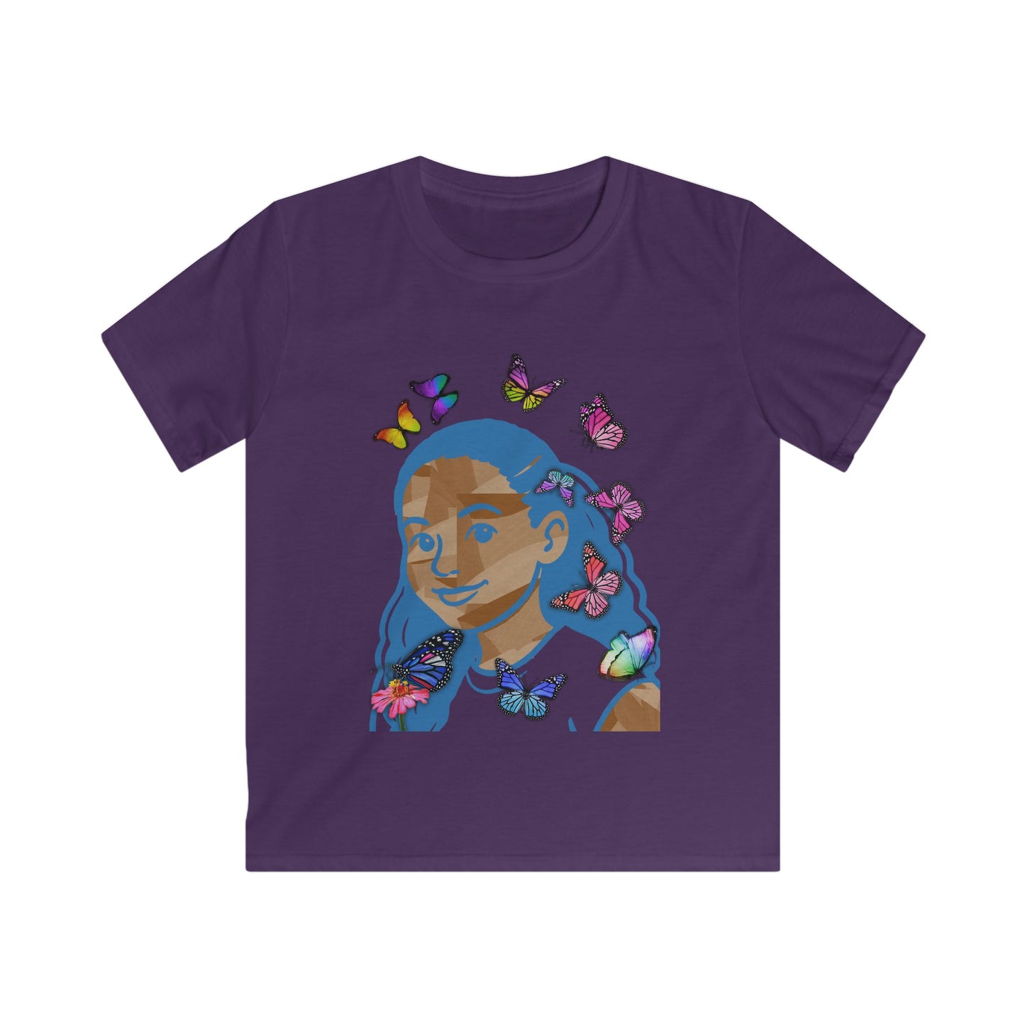 Blue Melanin Tee - Youth T-Shirt