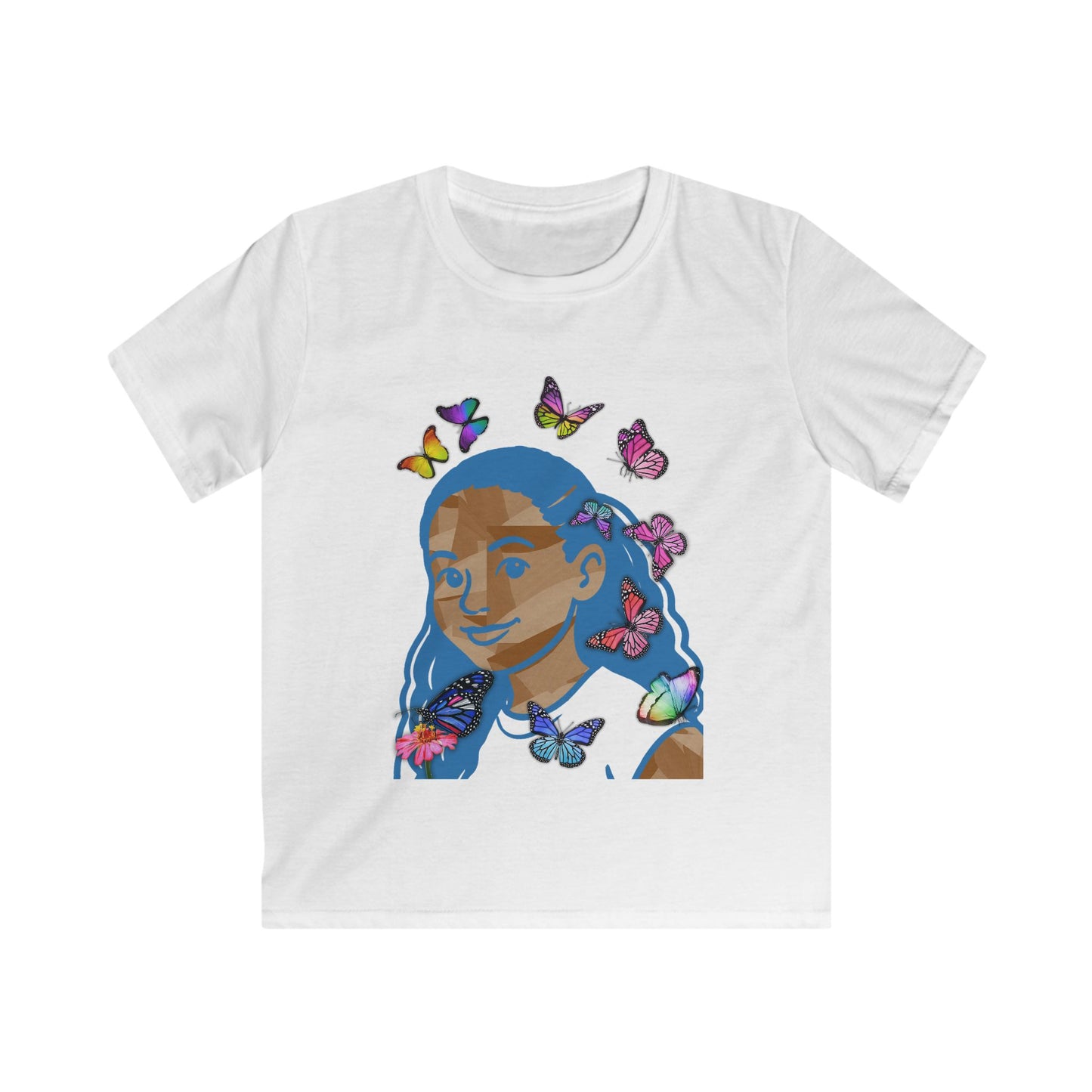 Blue Melanin Tee - Youth T-Shirt