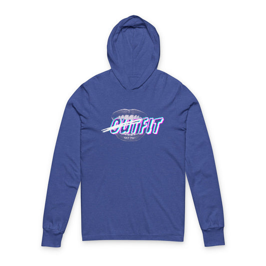 Mouth Fit - Hooded Long Sleeve T-Shirt