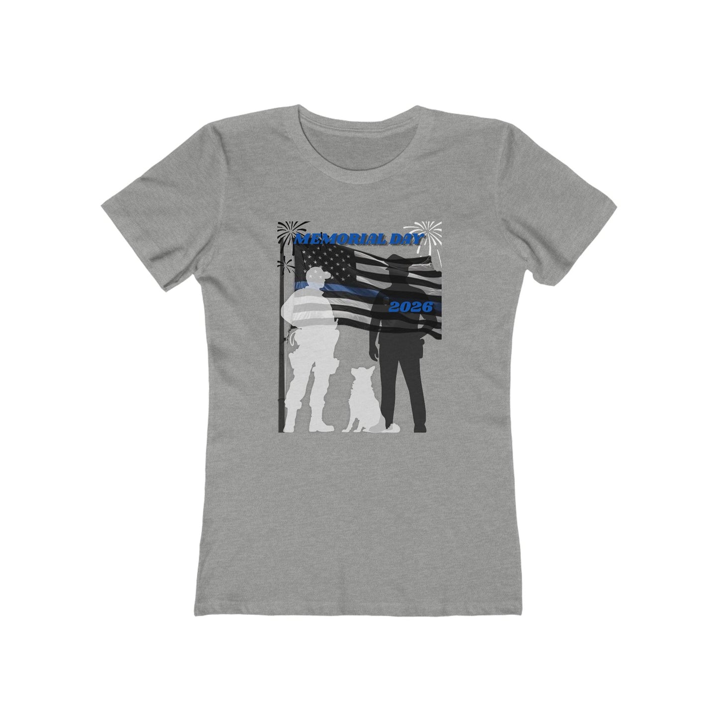 Memorial Day Police 26 Tee — Women’s Boyfriend Fit T-Shirt
