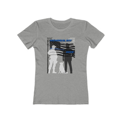 Memorial Day Police 26 Tee — Women’s Boyfriend Fit T-Shirt