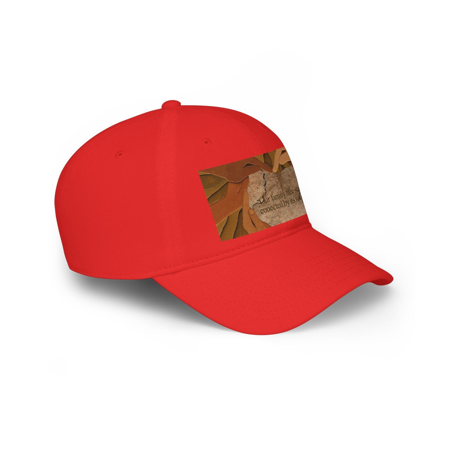 Unisex Family Leaf Low-Profile Baseball Cap - Printed
