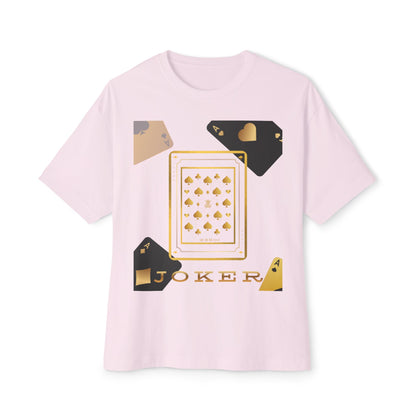 Joker and Aces Tee – Oversized Box Graphic T-Shirt