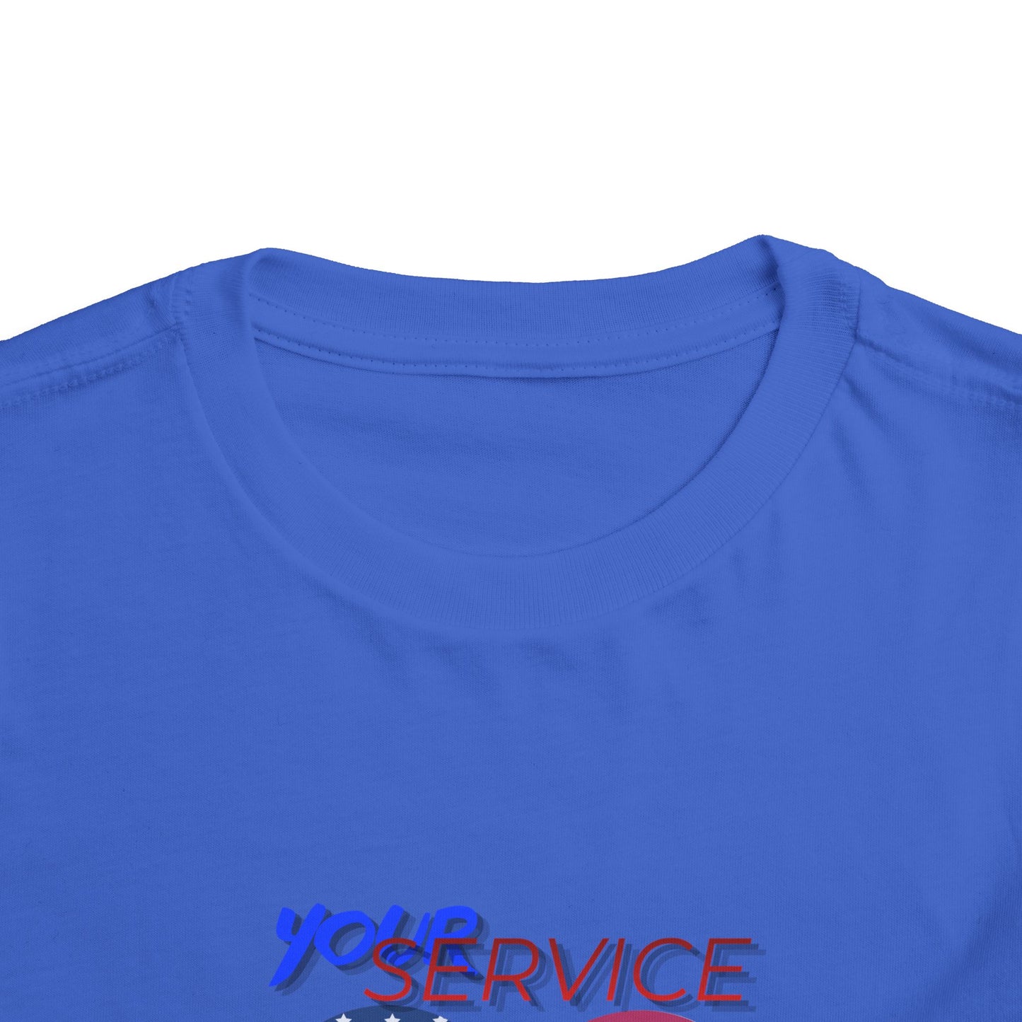 Thanks 4 Service Memorial Day — Toddler Graphic T-Shirt