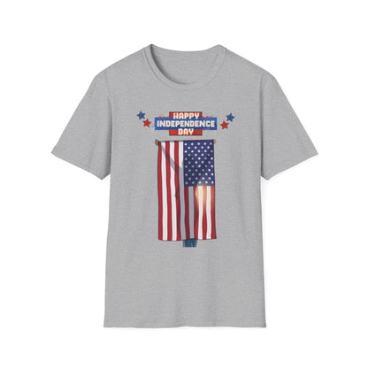July 4th Flag Holder - G64000 Unisex T- Shirt