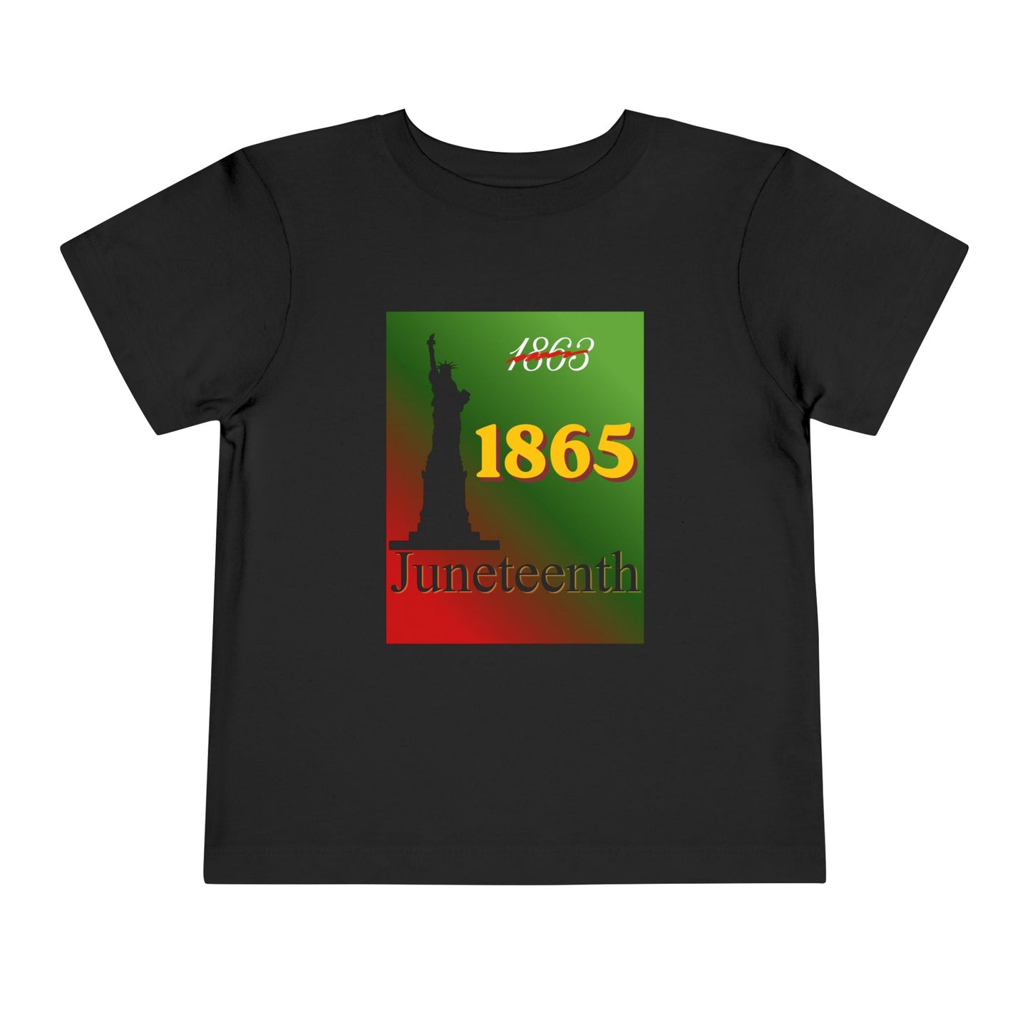 1863 1865 Liberty Juneteenth Tee — Toddler Graphic T-Shirt